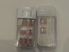 DASHING DIVAとKISS NEW YORK フットネイル