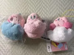 星のカービィ ぬいぐるみ マスコット 3種セットのサムネイル