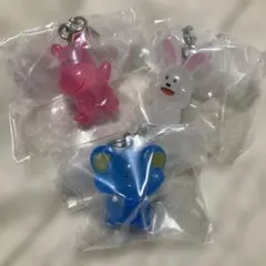 たべっ子どうぶつ　めじるしアクセサリー　かば　ぞう　うさぎ　3個セット