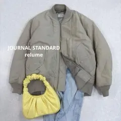 レリューム LOOSE STYLE MA-1 オーバーブルゾン 中綿