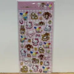 【正規品】サンリオラメ入り　樹脂もりシール　シュガーバニーズ