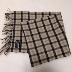 TOMORROWLAND チェック柄マフラー