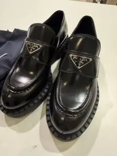 PRADA ブラック ローファー　36
