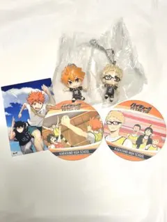 ハイキュー!! でふぉフィグ！烏野高校 キーホルダー 日向翔陽 月島蛍