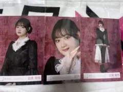 櫻坂46 生写真　5th Anniverseryドレス衣装目黒陽色セミコンプ