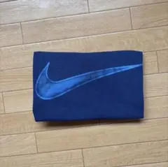 big logo Nike ネイビー Tシャツ Lサイズ センター ロゴ 古着