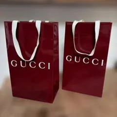 GUCCI ショップ袋 2セット