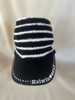 Kolwin ゴルフ用ストライプニット帽