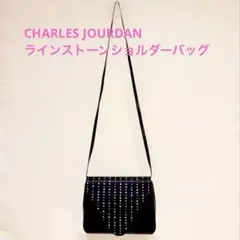 CHARLES JOURDAN ラインストーンショルダーバッグ ヴィンテージのサムネイル