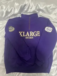 XLARGE ハーフジップ スウェット トレーナー