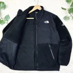 美品　ノースフェイス　デナリジャケット　ワンポイントロゴ　M　ブラック