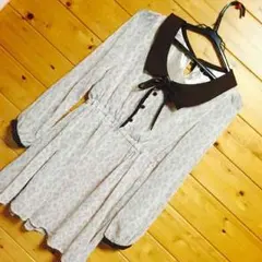 INGNI 【未使用品】ヒョウ柄ワンピース パステルピンク