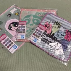 パワーパフガールズ 一番くじタオル3枚セット