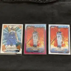Rudy Gobert NBAカード 3枚セット toops chrome
