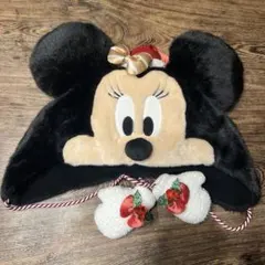 ミニーマウス フリース帽子