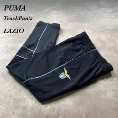 PUMA古着00sラツィオ紺色トラックパンツY2K クレスポ期AI02