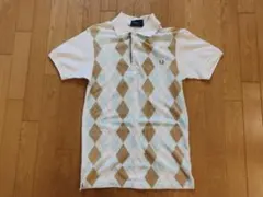 FRED PERRY ダイヤモンドパターン ポロシャツ XSのサムネイル