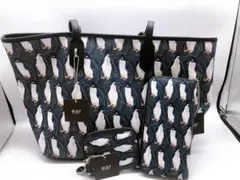 30759】☆未使用☆ear トートバッグ・財布・コインケースセット 