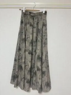 AZUL by moussy ロングフレアスカート