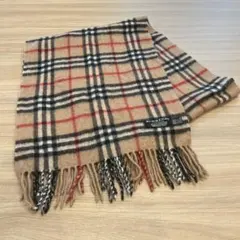 【美品匿名】バーバリーロンドン　マフラー　カシミヤ　お値引き可　バーバリー