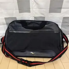 Ferrari とPUMAコラボ ボストンバッグ ブラック