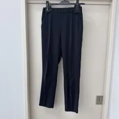 【新品未使用】yori セレモニーピンタックパンツ　ネイビー 36 セレモニーピンタックパンツ – yori shirocon