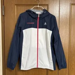 Le coq sportif ウィンドブレーカー ネイビー/ホワイト