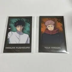 アニメーション呪術廻戦展 虎杖悠仁 伏黒恵 渋谷事変 ブラインドフォト風カード
