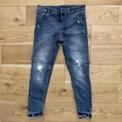 ZARA ザラ ダメージ スキニーデニム 36