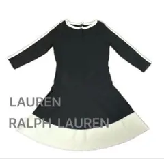 LAUREN RALPH LAUREN バイカラーワンピース