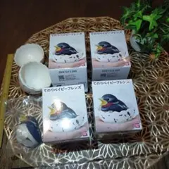 ツバメベイビー　てのりベイビーフレンズ 4羽まとめてセット！！燕つばめ