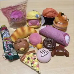 スクイーズまとめ売り ふわふわ温泉まんじゅうマスコットチキン