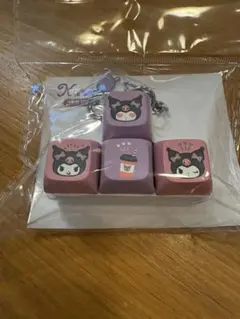 新品　クロミちゃん　クリッカー　キーキャップ　キーホルダー　サンリオのサムネイル