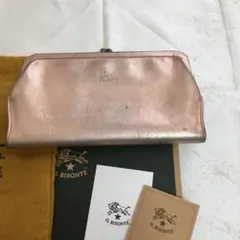 イルビゾンテ　長財布　ピンクゴールド　メタリックピンク