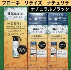 4箱セット 花王 ブローネ リライズ ナチュリラ ダークブラウン