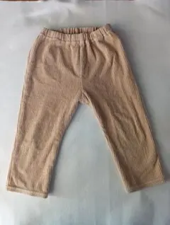 90　長ズボン　ベージュ　無印良品