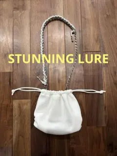 2026年最新】STUNNING LURE カラー：ホワイト系 レディース ショルダー 