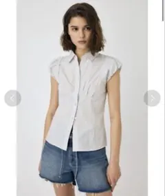 人気】MOUSSY PIN TUCK FIT ブラウス マウジー 白 - メルカリ
