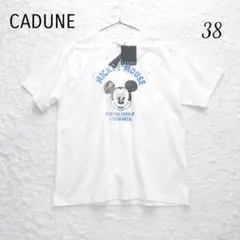 新品タグ付き CADUNE ＜別注＞ミッキーマウス／パールTシャツ