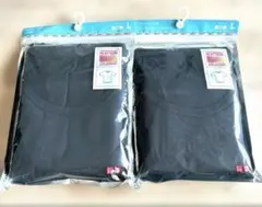 ⭐︎未開封2枚セット⭐︎ユニクロ⭐︎ヒートテック メンズ　Lサイズ　半袖　クルーネック