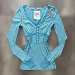 vintage Hollister babydoll Henleytopのサムネイル