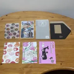 ★キャラクター&花柄他★封筒17枚セット★