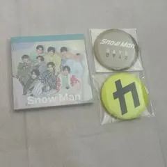 SnowMan メモ帳　缶バッチ2個セット　RAYS カリスマックス　グッズ