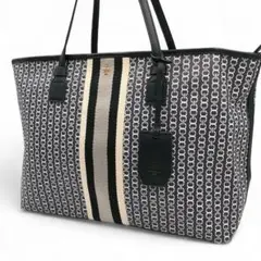 大容量◎美品◎Tory Burch トートバッグ 鍵柄 レディース PVCレザー