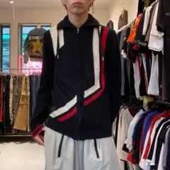 DIESEL M c-boy y2kアーカイブ ジップアップ ニットカーディガンのサムネイル