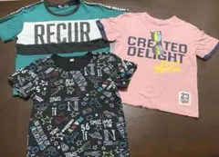 Tシャツ 130 男の子　3枚 まとめ売り