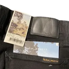 Nudie Jeans Tube Tom ブラックブラック 新品タグ付き W29