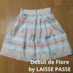 Debut de Fiore by LAISSE PASSE花柄スカート