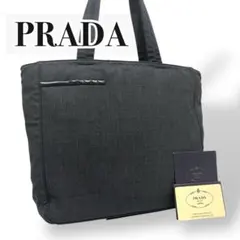 希少☆PRADA プラダ スポーツ トートバッグ キャンバス A4可能