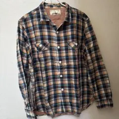 BACK NUMBERチェック柄シャツ Mサイズ